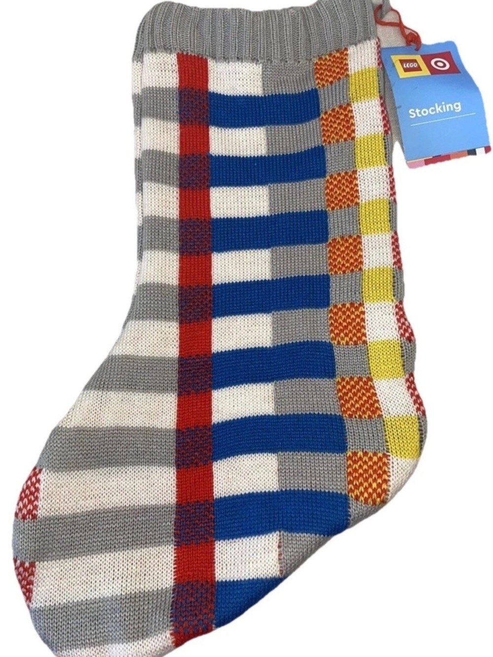 LEGO Target Gray Multi-color Stocking Sock
